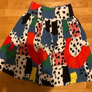 Kids Stella McCartney cotton knit midi skirt